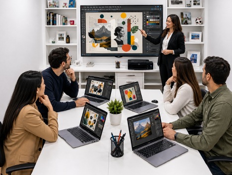 Diseño gráfico con Adobe