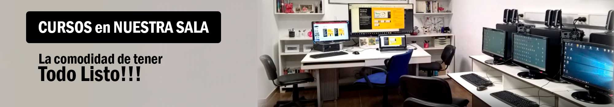 Cursos en nuestra sala