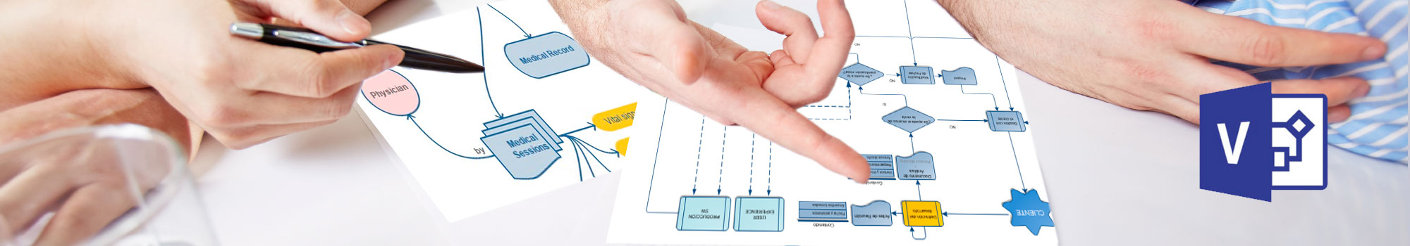 Creación de diagramas con Visio
